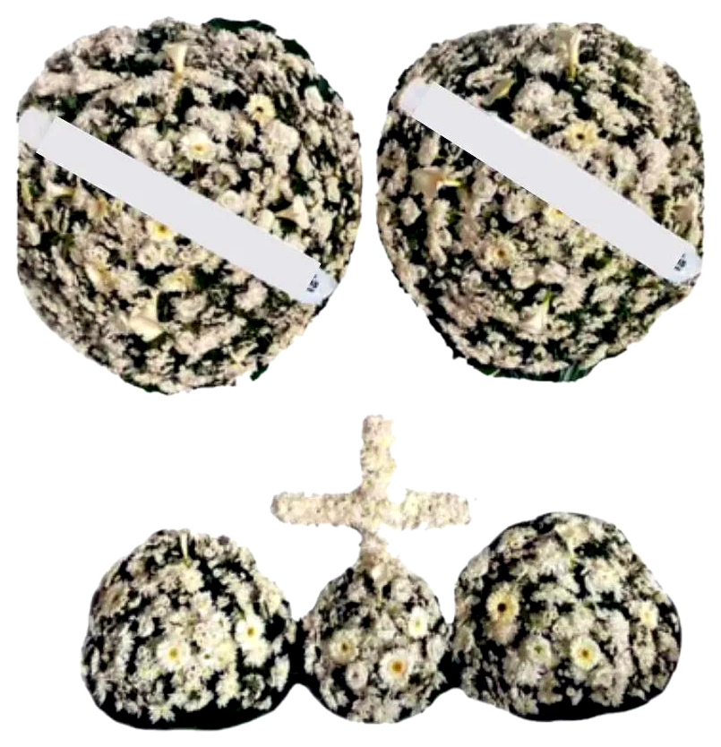 Conjunto Simples Branco (B) para velório — Cemitério da Vila Formosa